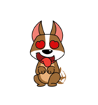 いかした犬  - ミーウォーク、ミーフィード（個別スタンプ：25）