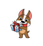 いかした犬  - ミーウォーク、ミーフィード（個別スタンプ：27）