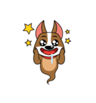 いかした犬  - ミーウォーク、ミーフィード（個別スタンプ：30）