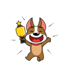 いかした犬  - ミーウォーク、ミーフィード（個別スタンプ：31）