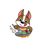 いかした犬  - ミーウォーク、ミーフィード（個別スタンプ：32）