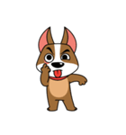 いかした犬  - ミーウォーク、ミーフィード（個別スタンプ：34）