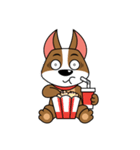 いかした犬  - ミーウォーク、ミーフィード（個別スタンプ：39）