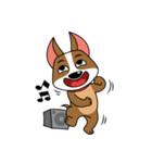 いかした犬  - ミーウォーク、ミーフィード（個別スタンプ：40）