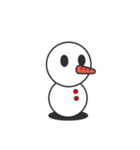 雪だるまさん（個別スタンプ：1）
