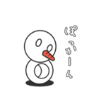 雪だるまさん（個別スタンプ：4）