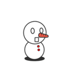 雪だるまさん（個別スタンプ：11）