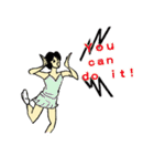 Go！Go！  チアリーダー（個別スタンプ：31）