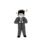 Tom, ordinary salary man（個別スタンプ：1）