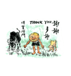 Lin Jim Funny textures（個別スタンプ：4）