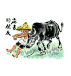 Lin Jim Funny textures（個別スタンプ：12）