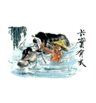Lin Jim Funny textures（個別スタンプ：16）