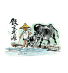 Lin Jim Funny textures（個別スタンプ：31）
