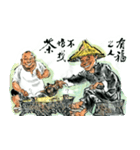 Lin Jim Funny textures（個別スタンプ：32）