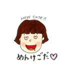 石巻弁めんこちゃん（個別スタンプ：25）