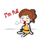 Noo Som the funny girl（個別スタンプ：14）