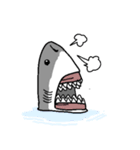 【ホホジロザメ】サメ【ホオジロザメ】2（個別スタンプ：6）