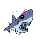 【ホホジロザメ】サメ【ホオジロザメ】2（個別スタンプ：15）