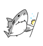 【ホホジロザメ】サメ【ホオジロザメ】2（個別スタンプ：24）