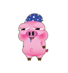 Pink Pig Lady（個別スタンプ：2）