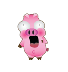 Pink Pig Lady（個別スタンプ：3）