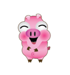 Pink Pig Lady（個別スタンプ：8）