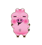 Pink Pig Lady（個別スタンプ：10）