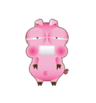 Pink Pig Lady（個別スタンプ：15）