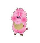 Pink Pig Lady（個別スタンプ：20）