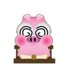 Pink Pig Lady（個別スタンプ：29）