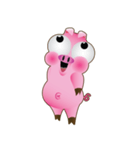 Pink Pig Lady（個別スタンプ：31）