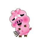 Pink Pig Lady（個別スタンプ：37）