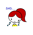 ポニーテールちゃん（個別スタンプ：2）