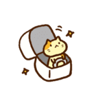 ねこ、あらわる（個別スタンプ：33）