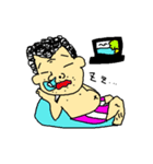 あたしの父ちゃん（個別スタンプ：7）
