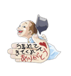 ハジ→オフィシャルスタンプ。ver.1.1（個別スタンプ：40）