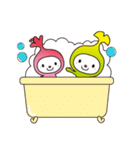 わこうっちとさつきちゃん（個別スタンプ：4）
