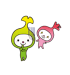 わこうっちとさつきちゃん（個別スタンプ：16）