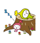 わこうっちとさつきちゃん（個別スタンプ：19）