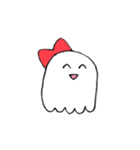 ひげの紳士おばけ（個別スタンプ：3）