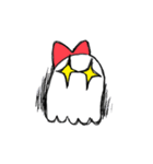 ひげの紳士おばけ（個別スタンプ：17）