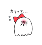 ひげの紳士おばけ（個別スタンプ：18）