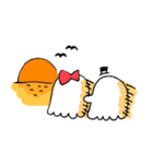 ひげの紳士おばけ（個別スタンプ：24）