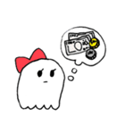 ひげの紳士おばけ（個別スタンプ：34）