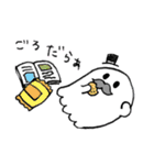 ひげの紳士おばけ（個別スタンプ：35）