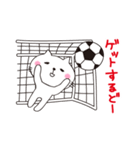 サッカーぬこ（個別スタンプ：10）