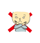 へのへのもへじ君（個別スタンプ：40）