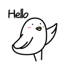 Pigeon Bianco(English Ver.)（個別スタンプ：1）