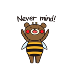 Grizz Bee(English Ver.)（個別スタンプ：4）