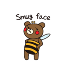 Grizz Bee(English Ver.)（個別スタンプ：13）